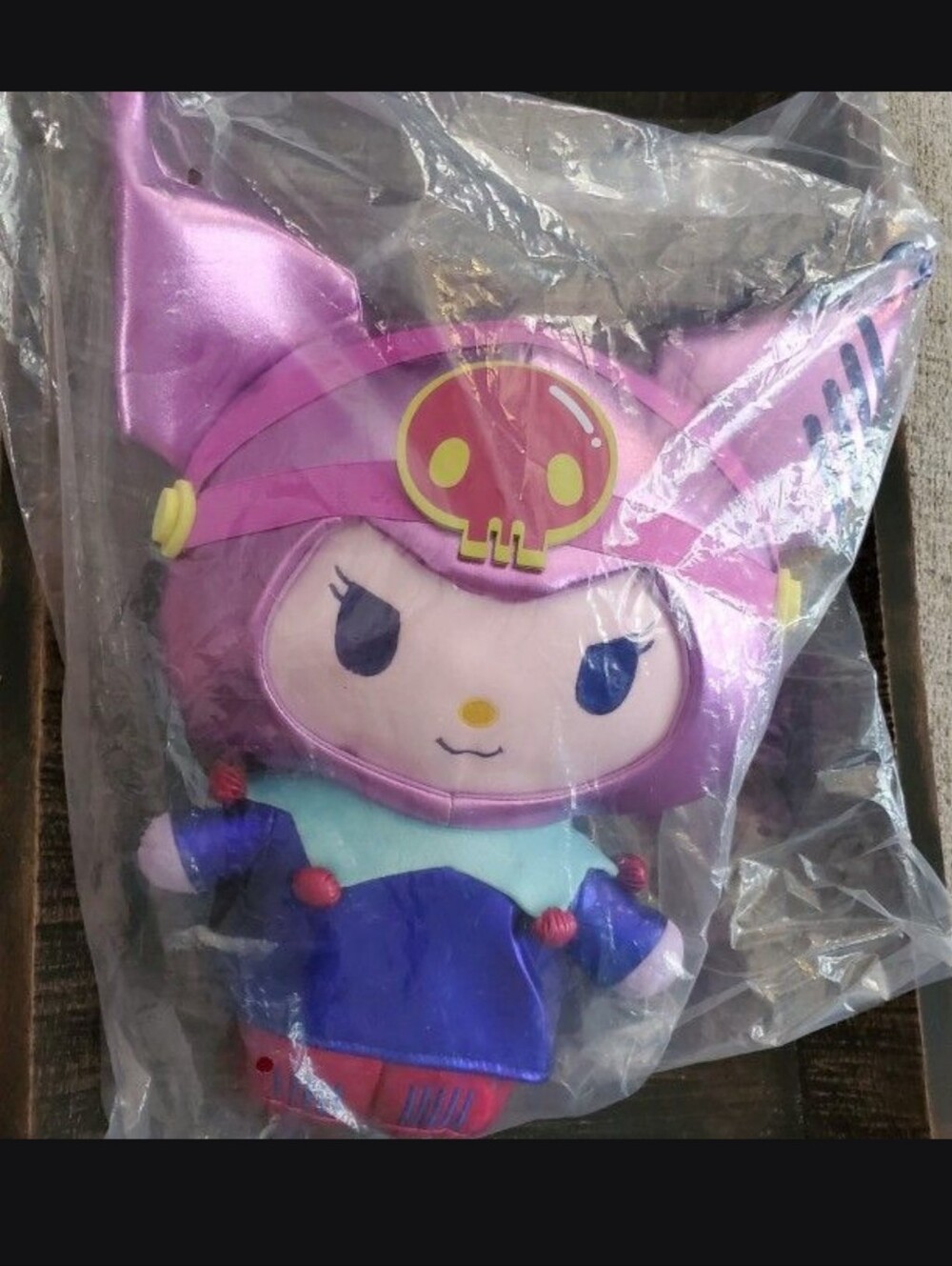 Sanrio Kuromi Gamer Plush Doll Kawaii Video Game Arcade Bunny